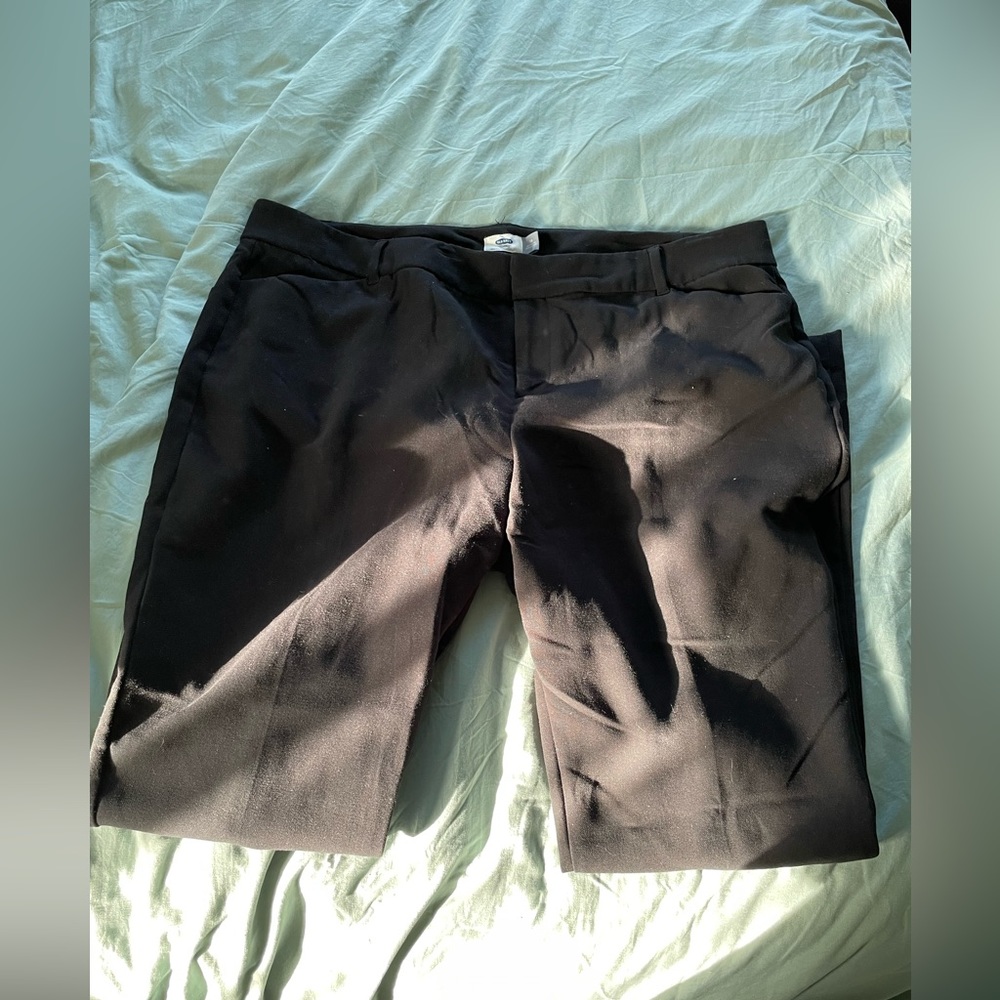 Old Navy Black Slacks, Size 18